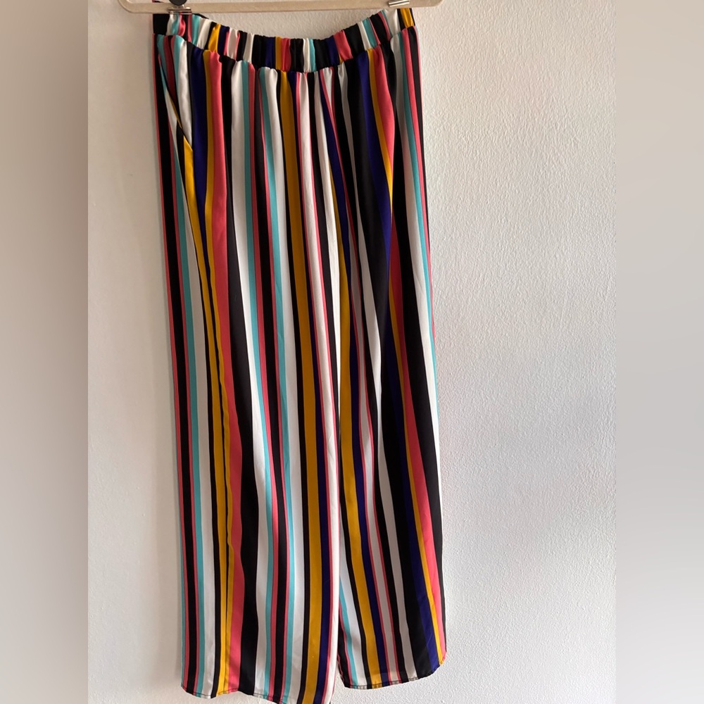 Striped colorful pants